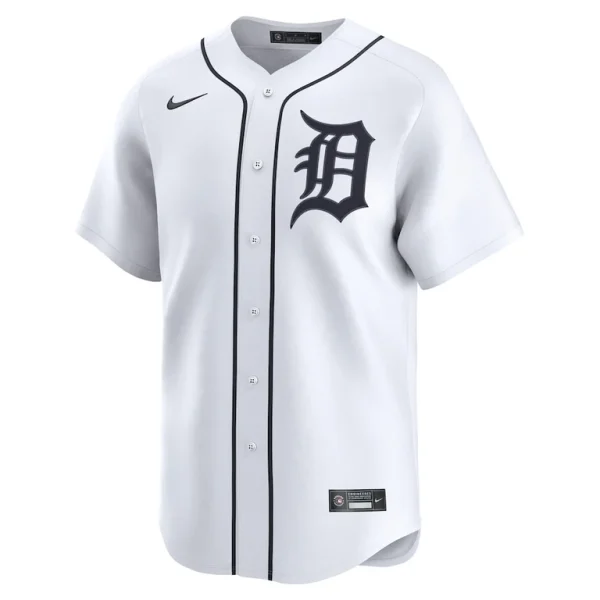 Detroit tigers nike home limited jersey White M