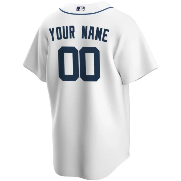 Detroit tigers nike home replica custom jersey White L