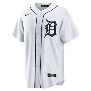 Detroit tigers nike home replica team jersey White M