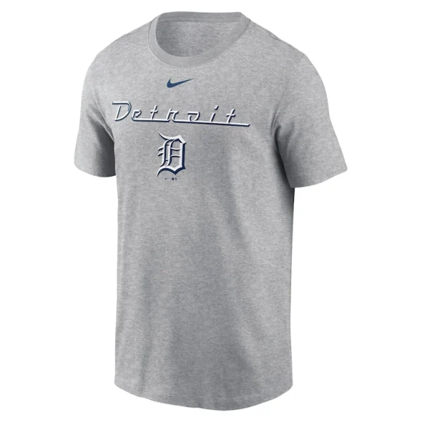 Detroit tigers nike local home town t shirt Heather charcoal M