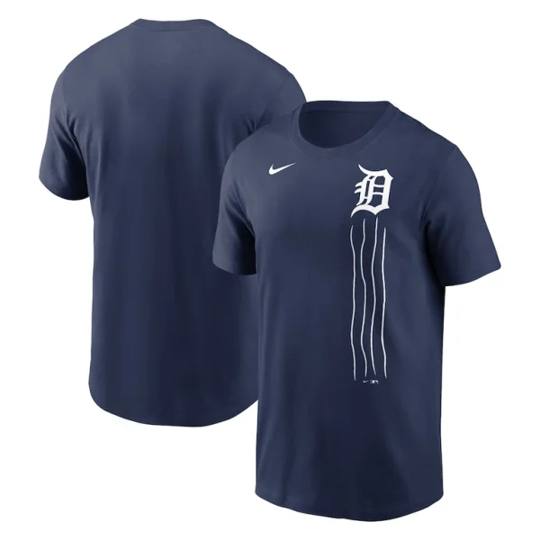 Detroit tigers nike local home town t shirt Navy