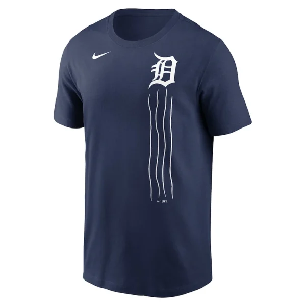 Detroit tigers nike local home town t shirt Navy M