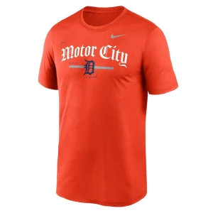 Detroit tigers nike local legend practice performace t shirt Orange M