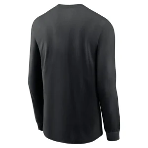 Detroit tigers nike local nickname long sleeve t shirt Black L