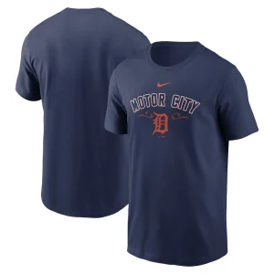 Detroit tigers nike local team t shirt Navy