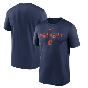 Detroit tigers nike motown hometown legend performance t shirt Navy
