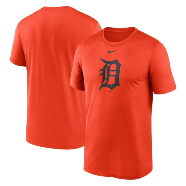 Detroit tigers nike new legend logo t shirt Orange