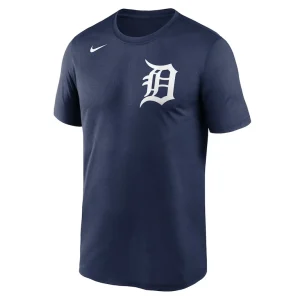 Detroit tigers nike new legend wordmark t shirt Navy M