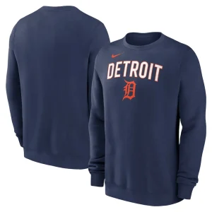 Detroit tigers nike pullover sweatshirt Navy