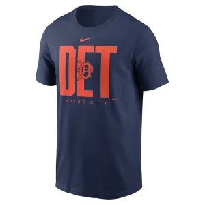 Detroit tigers nike scoreboard t shirt Navy M