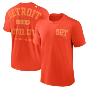 Detroit tigers nike statement game over t shirt Orange