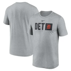 Detroit tigers nike tricode legend t shirt Heather gray