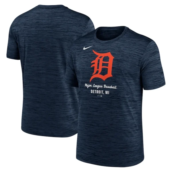 Detroit tigers nike velocity performance t shirt Navy