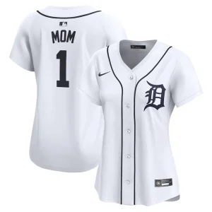 Detroit tigers nike womens 1 mom home limited jersey White