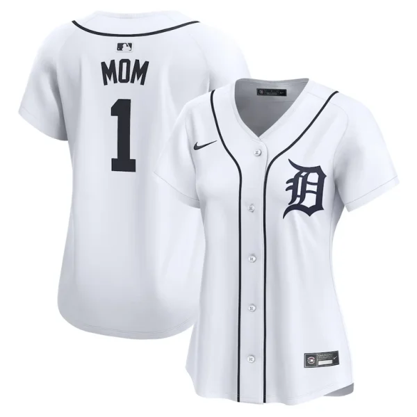 Detroit tigers nike womens 1 mom home limited jersey White