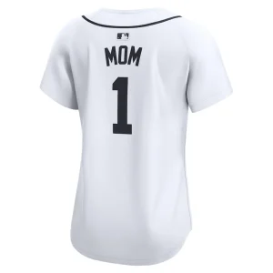 Detroit tigers nike womens 1 mom home limited jersey White L