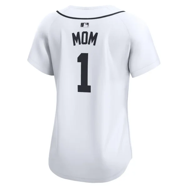 Detroit tigers nike womens 1 mom home limited jersey White L