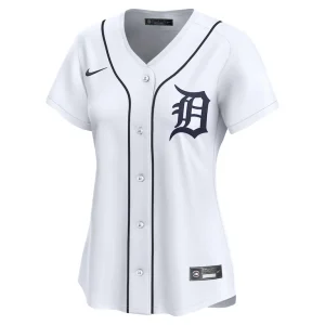 Detroit tigers nike womens 1 mom home limited jersey White M