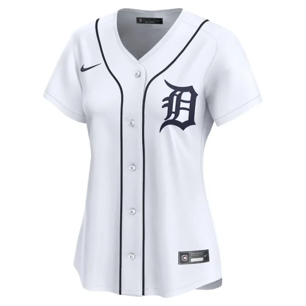 Detroit tigers nike womens 1 mom home limited jersey White M