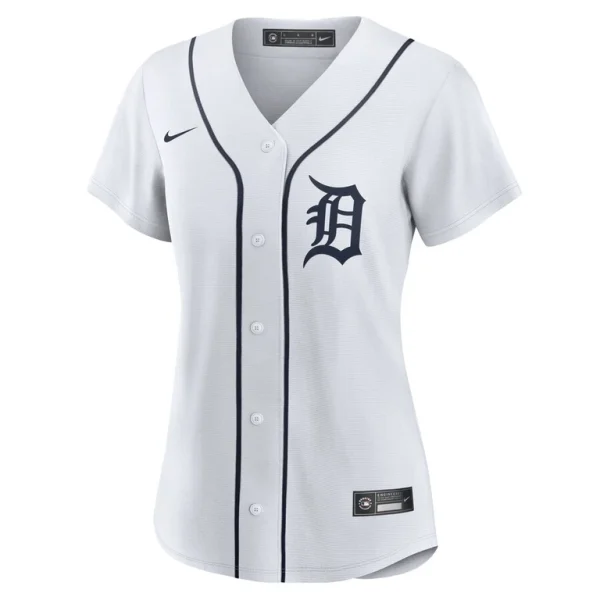Detroit tigers nike womens 1 mom home replica jersey White M