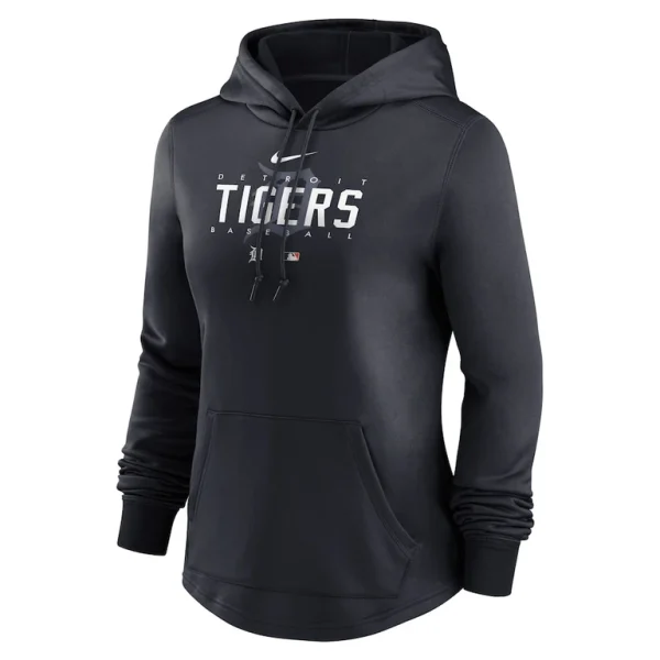 Detroit tigers nike womens authentic collection pregame performance pullover hoodie Navy S