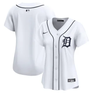 Detroit tigers nike womens home limited jersey White