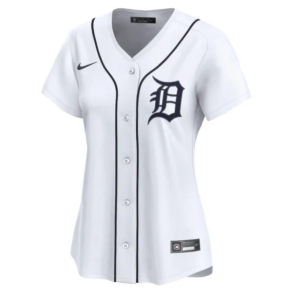 Detroit tigers nike womens home limited jersey White M