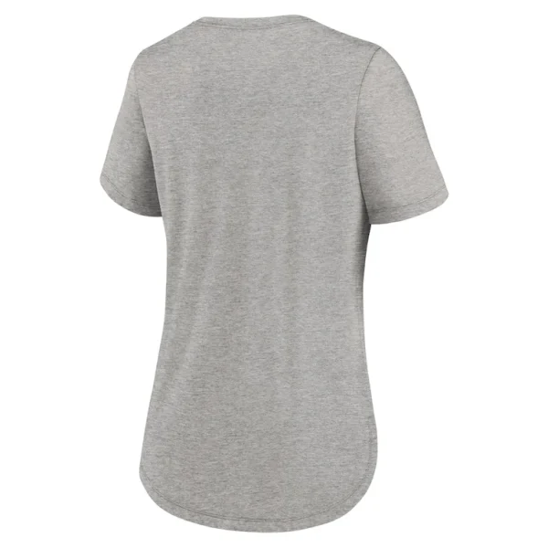 Detroit tigers nike womens hot prospect tri blend t shirt Heather gray M
