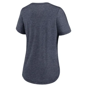 Detroit tigers nike womens touch tri blend t shirt Heather navy M