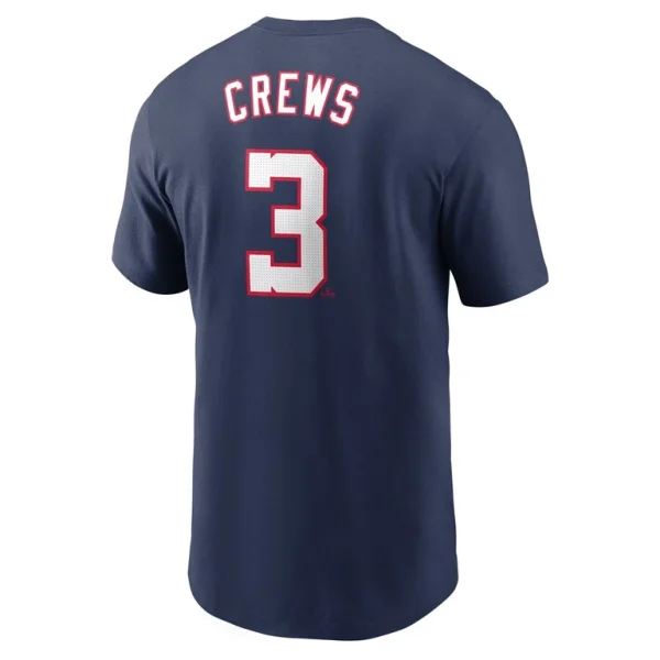 Dylan crews washington nationals nike fuse name number t shirt Navy L