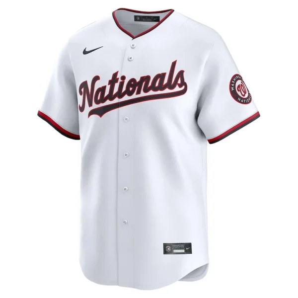 Dylan crews washington nationals nike home limited player jersey White M