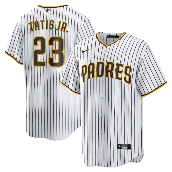 Fernando tatis jr. san diego padres nike home replica jersey White
