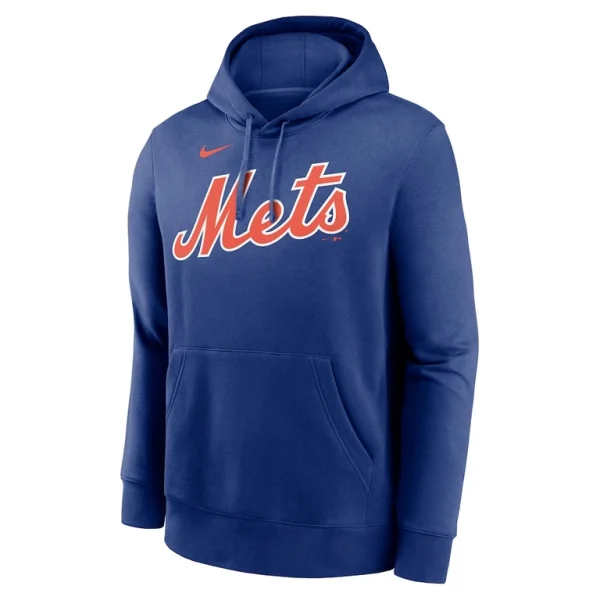 Francisco lindor new york mets nike player name number club pullover hoodie Royal M