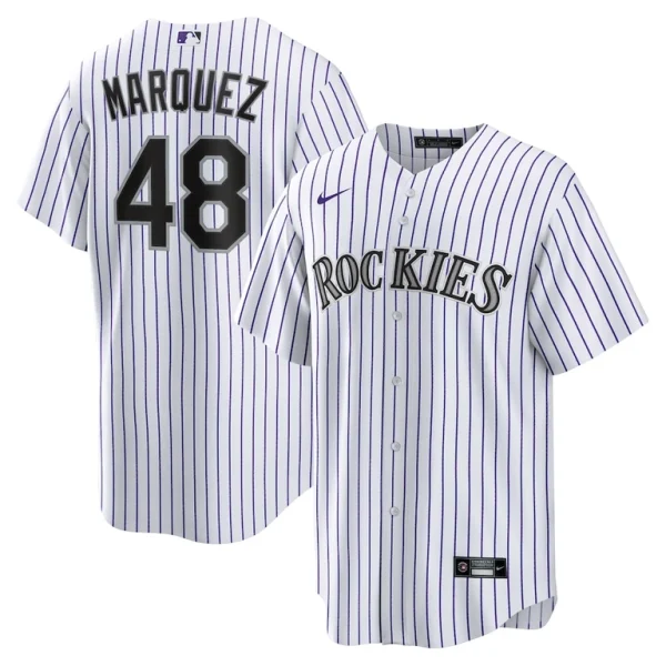 German marquez colorado rockies nike home replica jersey White