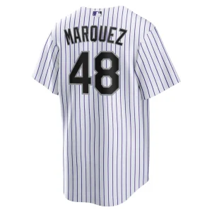 German marquez colorado rockies nike home replica jersey White L