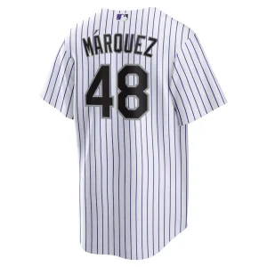 German marquez colorado rockies nike home replica player jersey White L