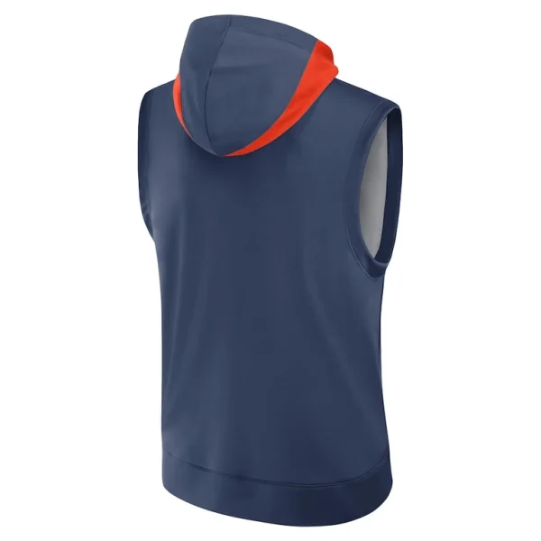 Houston astros nike authentic collection performance sleeveless pullover hoodie Navy XL