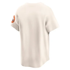 Houston astros nike throwback cooperstown collection limited jersey Cream L