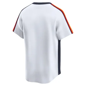 Houston astros nike throwback cooperstown collection limited jersey White L