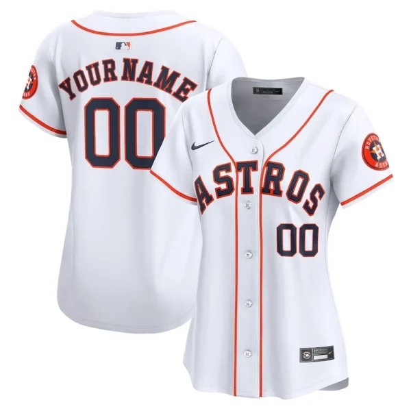 Houston astros nike womens home limited custom jersey White