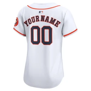 Houston astros nike womens home limited custom jersey White L