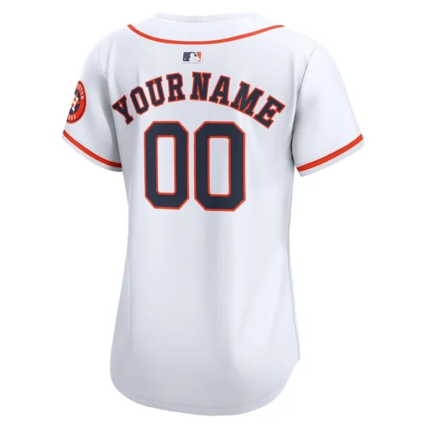 Houston astros nike womens home limited custom jersey White L