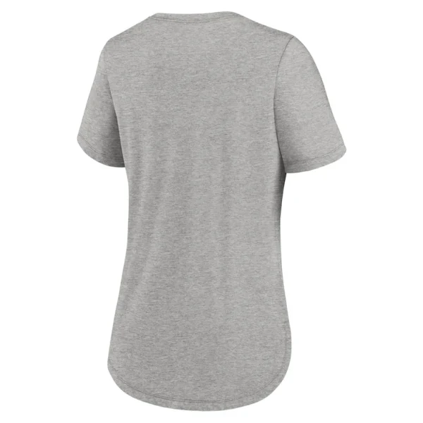Houston astros nike womens hot prospect tri blend t shirt Heather gray M