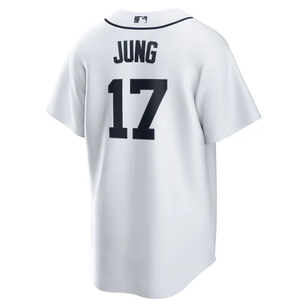 Jace jung detroit tigers nike home replica jersey White M