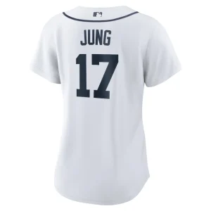 Jace jung detroit tigers nike womens home replica jersey White L