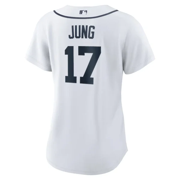 Jace jung detroit tigers nike womens home replica jersey White L
