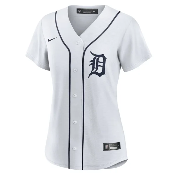Jace jung detroit tigers nike womens home replica jersey White M