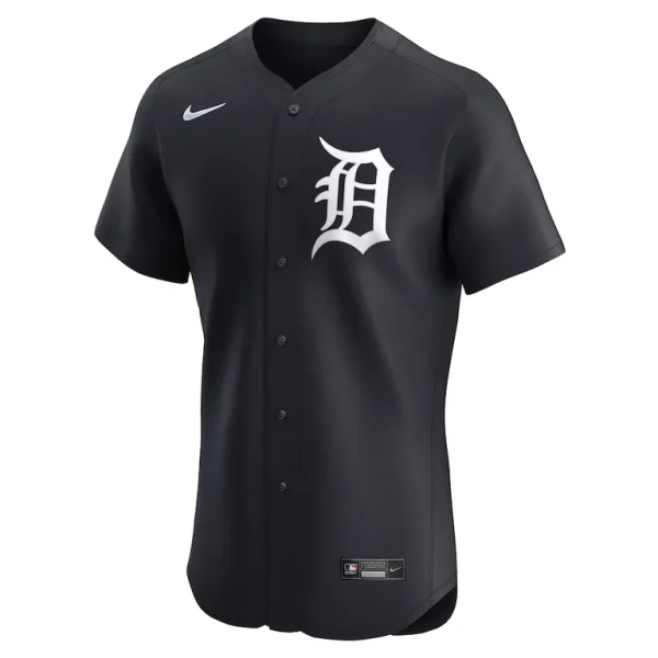 Javier baez detroit tigers nike alternate elite player jersey Navy 44