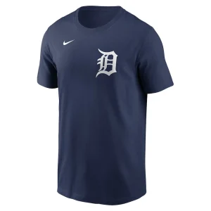Javier baez detroit tigers nike fuse name number t shirt Navy M
