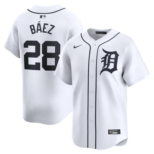 Javier baez detroit tigers nike home limited player jersey White